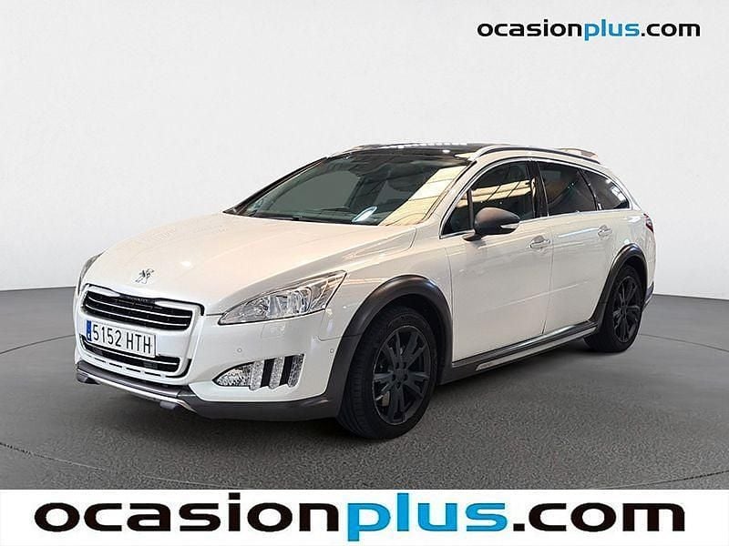 Blanco Usado 2013 Peugeot 508 RXH Familiar | 10.990 € (Buen precio) - Imagen 1/4