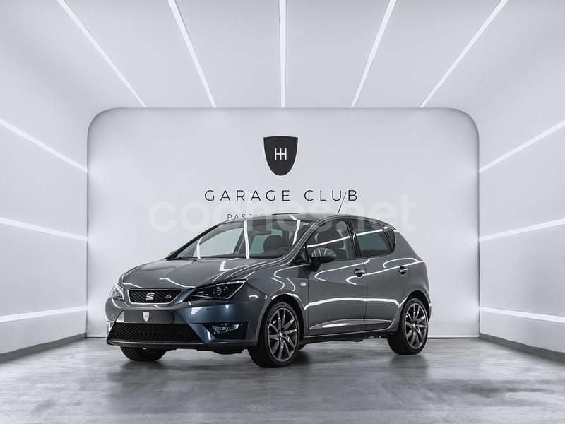 Usado Seat Ibiza FR 105 CV (77 kW) 2014 Gris / plata Berlina