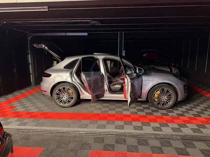 Usado Porsche Macan Turbo 400 CV (294 kW) 2016 Gris / plata SUV