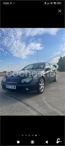 Usado Mercedes C180 143 CV (105 kW) 2002 Verde Berlina