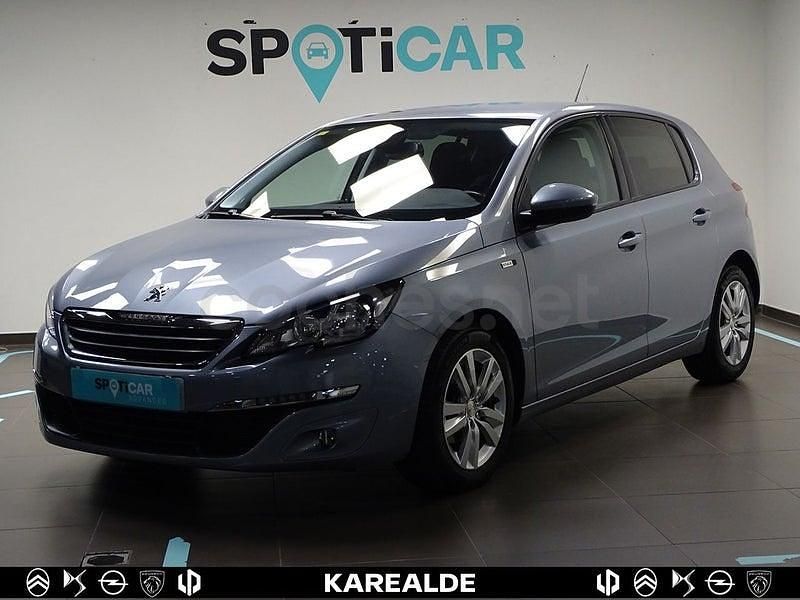 Usado Peugeot 308 Style 110 CV (80 kW) 2016 Gris / plata Berlina