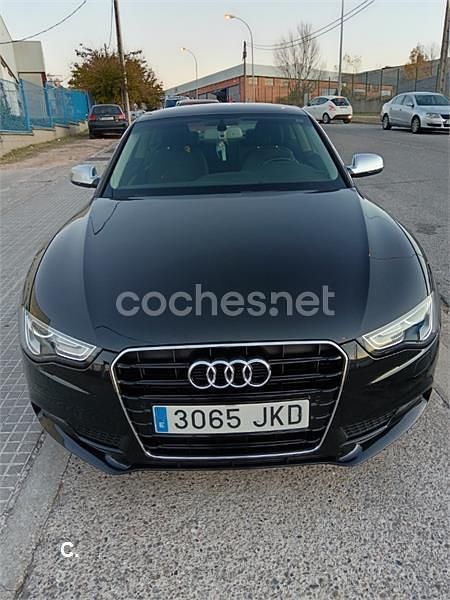 Usado Audi A5 190 CV (139 kW) 2015 Negro Coupe