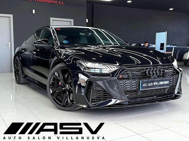 Usado Audi RS7 Sportback Advanced Plus 600 CV (441 kW) 2020 Negro Utilitario