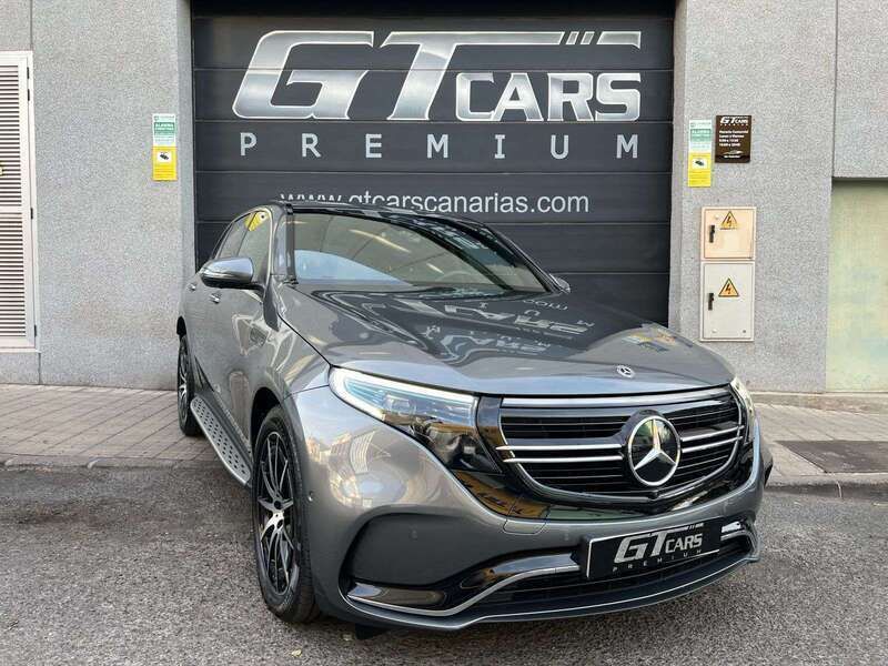 Gris Usado 2022 Mercedes EQC400 SUV | 54.900 € (Caro) - Imagen 1/4