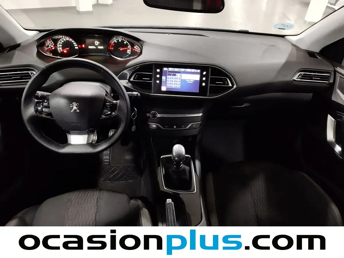 Usado Peugeot 308 Style 120 CV (88 kW) 2020 Azul Utilitario