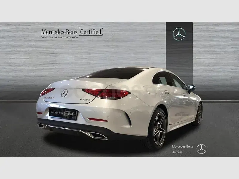Usado Mercedes CLS350 286 CV (210 kW) 2020 Gris / plata Coupe