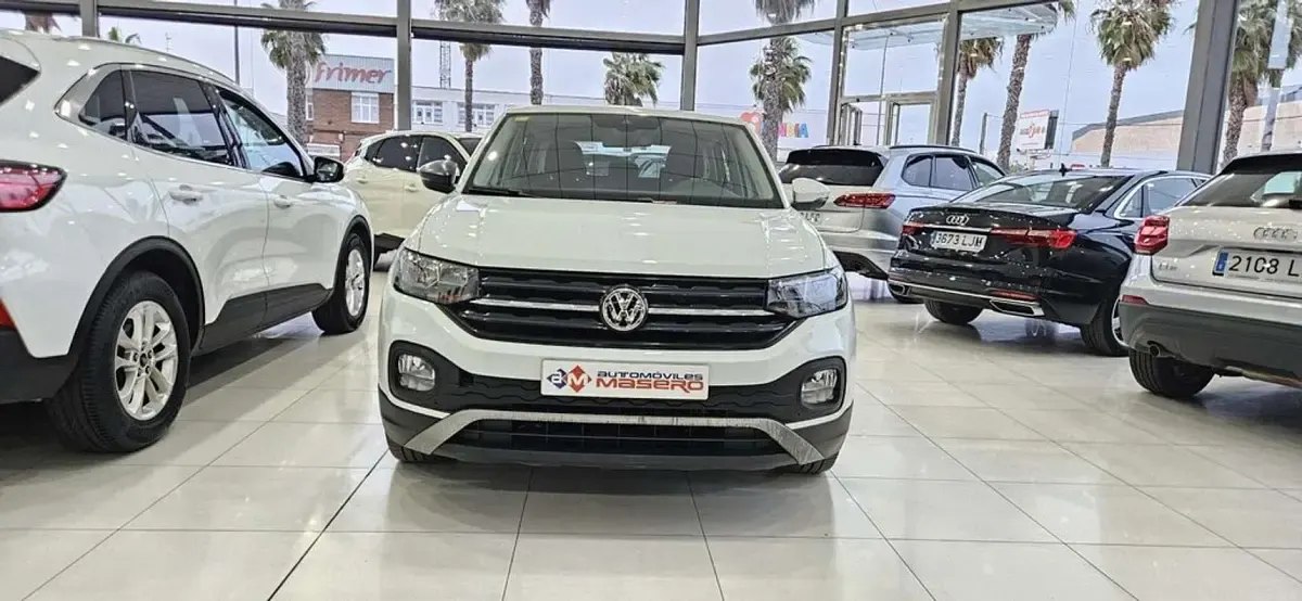 Usado VW T-Cross Edition 95 CV (69 kW) 2020 Blanco SUV