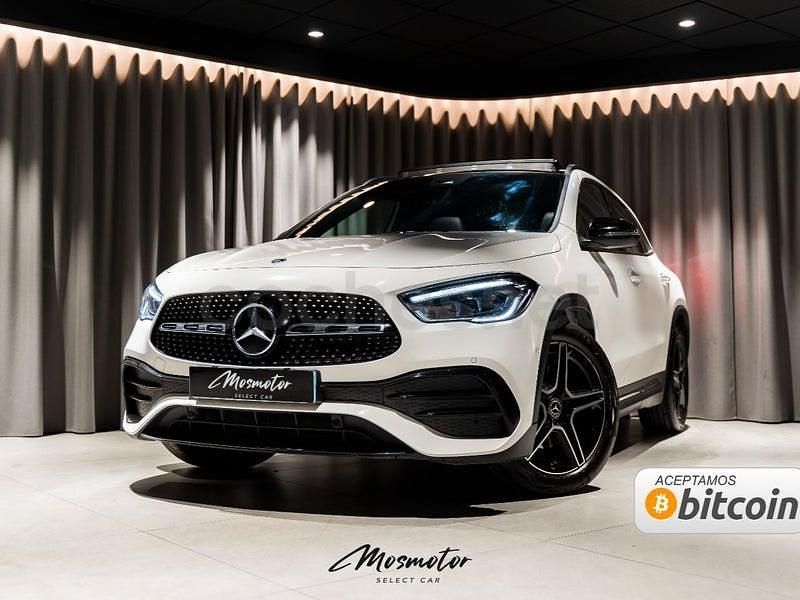 Usado Mercedes GLA200 150 CV (110 kW) 2022 Blanco SUV