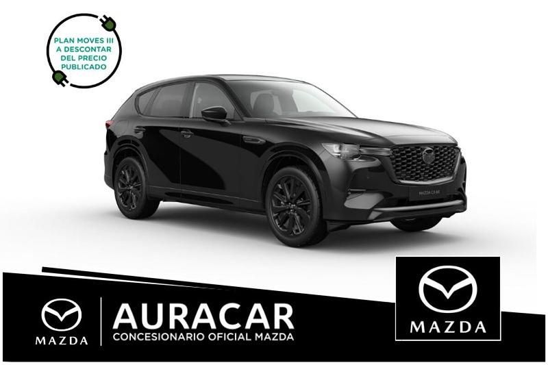 Negro Nuevo 2025 Mazda CX-60 Homura-Line SUV | 53.500 € (Precio justo) - Imagen 1/4