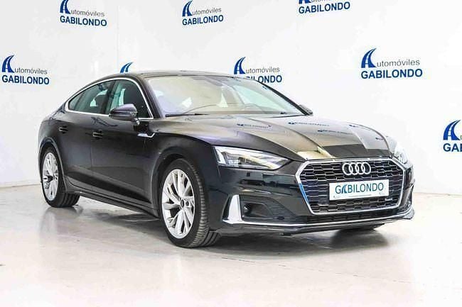 Usado Audi A5 Sportback Premium 150 CV (110 kW) 2022 Negro Utilitario