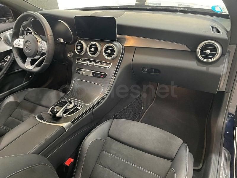 Usado Mercedes C200 184 CV (135 kW) 2021 Azul Coupe