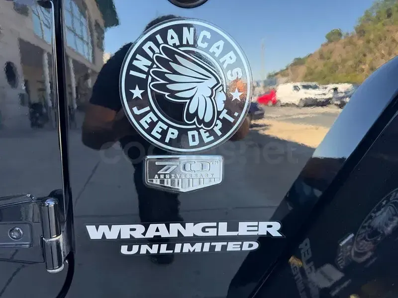 Usado Jeep Wrangler Unlimited Sahara 200 CV (147 kW) 2012 Negro SUV