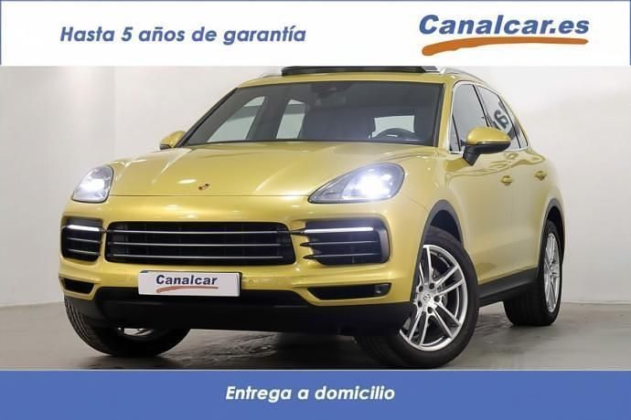 Beige Usado 2019 Porsche Cayenne SUV | 55.191 € - Imagen 1/4