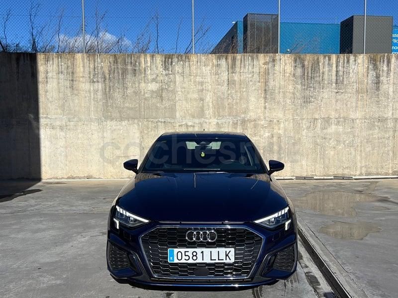 Usado Audi A3 S-Line 150 CV (110 kW) 2020 Azul Berlina