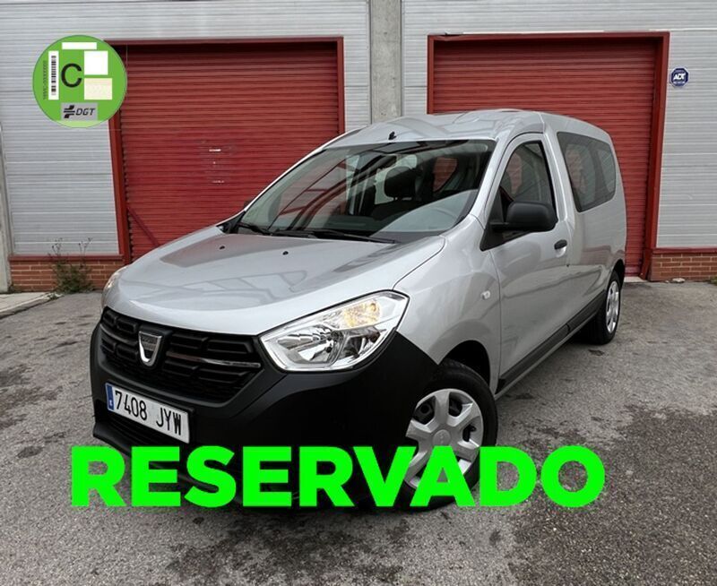Gris Usado 2017 Dacia Dokker Base Van | 10.900 € (Precio justo) - Imagen 1/4