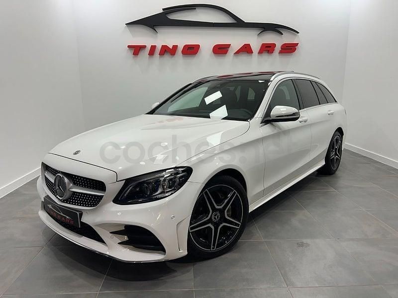 Usado Mercedes C220 194 CV (142 kW) 2021 Blanco Familiar