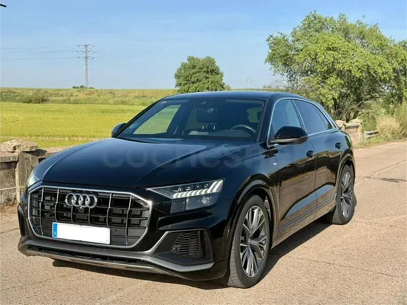 Usado Audi Q8 S-Line 231 CV (169 kW) 2020 Negro SUV