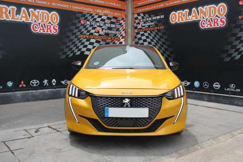 Amarillo Usado 2021 Peugeot 208 GT Utilitario | 14.990 € (Precio justo) - Imagen 1/4