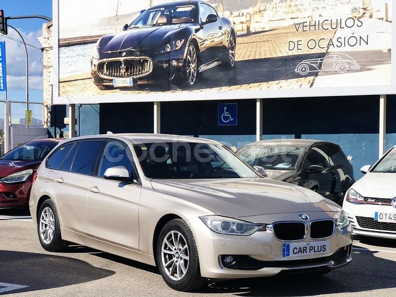 Marrón Usado 2014 BMW 318 Familiar | 11.990 € (Precio justo) - Imagen 1/4