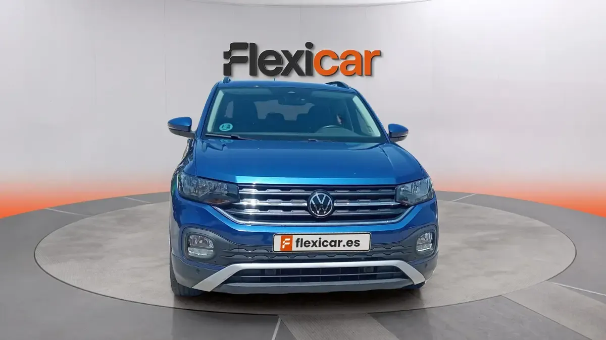 Usado VW T-Cross Advance 110 CV (80 kW) 2022 Azul SUV