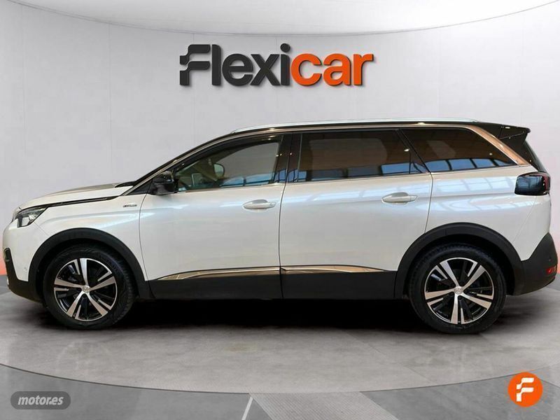 Usado Peugeot 5008 GT-line 130 CV (95 kW) 2019 Blanco Monovolumen
