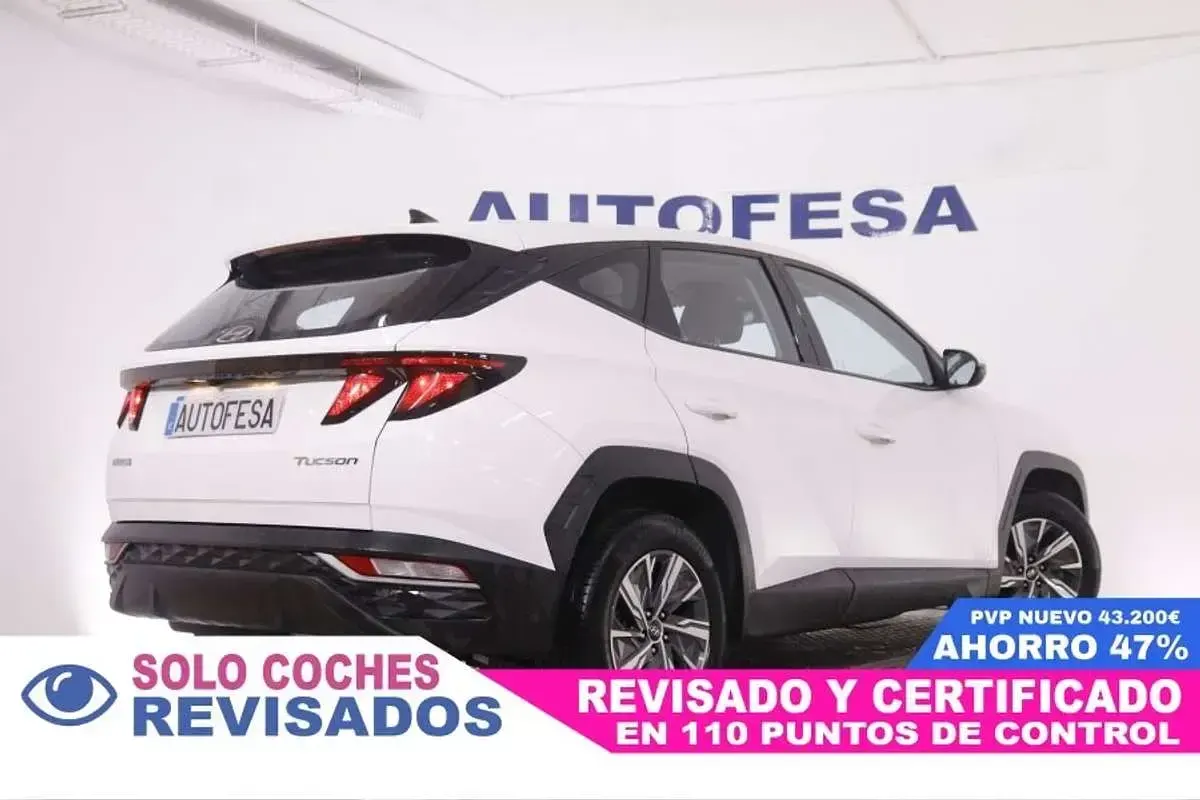 Usado Hyundai Tucson 116 CV (85 kW) 2022 Blanco SUV