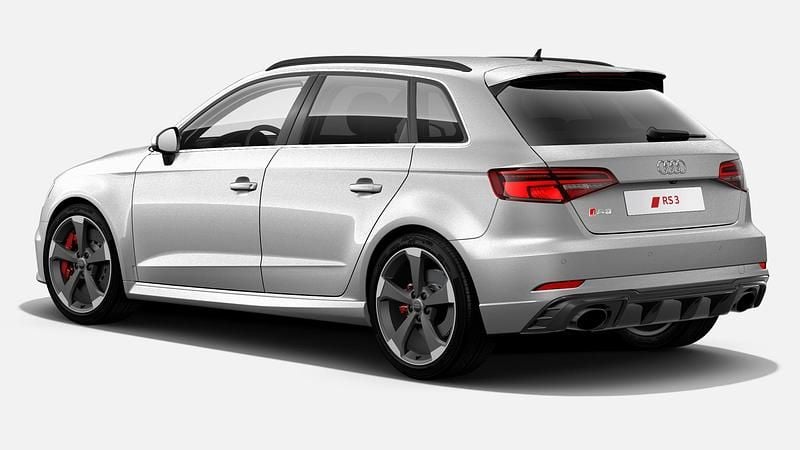 Usado Audi RS3 Sportback 400 CV (294 kW) 2019 Gris plata Utilitario