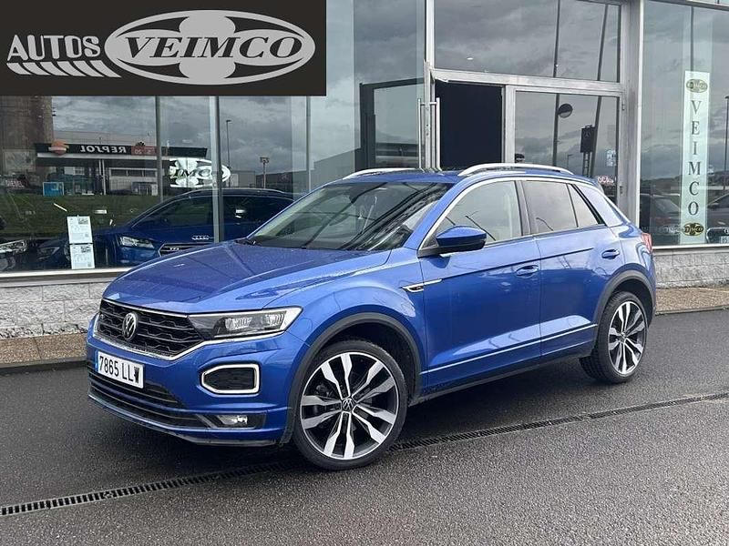 Usado VW T-Roc Sport 150 CV (110 kW) 2020 Azul SUV