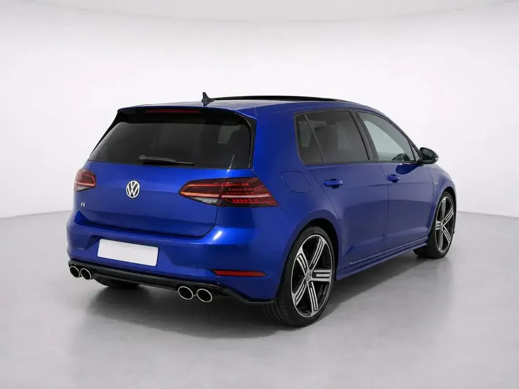 Usado VW Golf VII R 300 CV (220 kW) 2019 Azul Utilitario