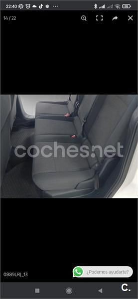 Usado VW Caddy 102 CV (75 kW) 2021 Blanco Monovolumen