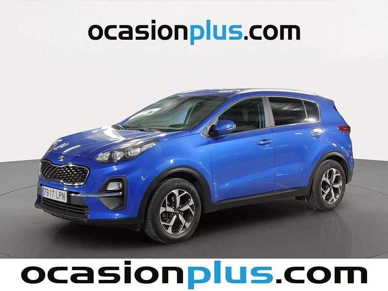 Azul Usado 2021 Kia Sportage SUV | 20.819 € (Precio justo) - Imagen 1/4