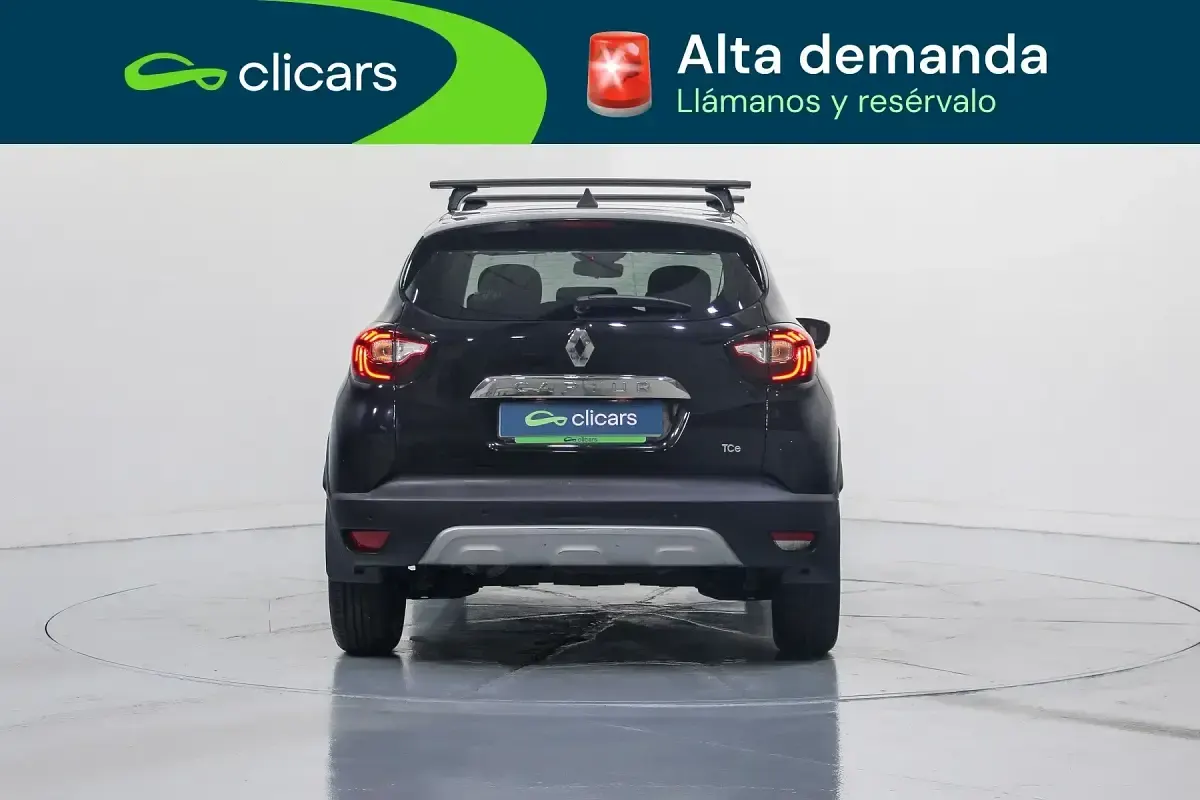 Usado Renault Captur Zen 90 CV (66 kW) 2018 Negro SUV