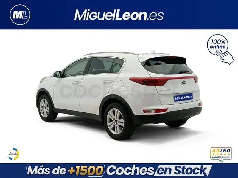 Usado Kia Sportage 132 CV (97 kW) 2017 Blanco SUV
