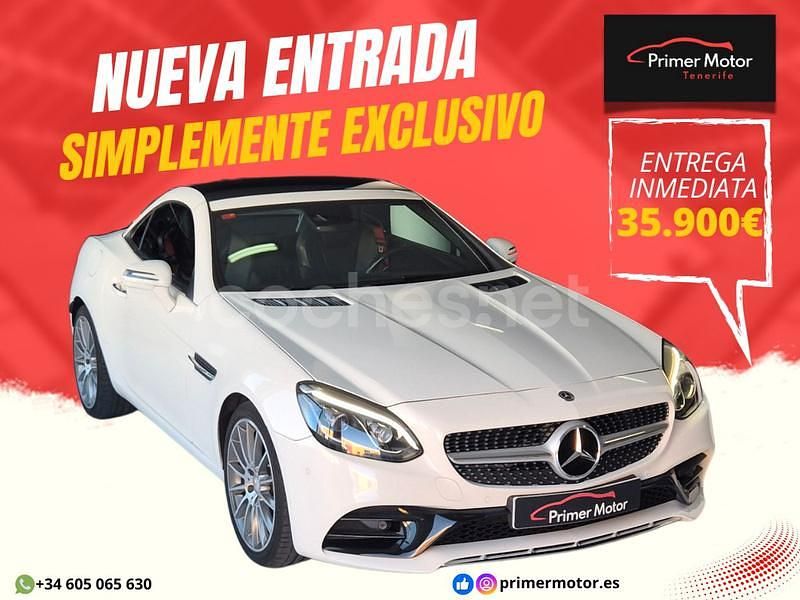 Usado Mercedes SLC200 184 CV (135 kW) 2019 Blanco Descapotable
