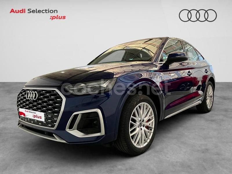 Azul Usado 2021 Audi Q5 Sportback S-Line SUV | 43.490 € (Precio justo) - Imagen 1/4