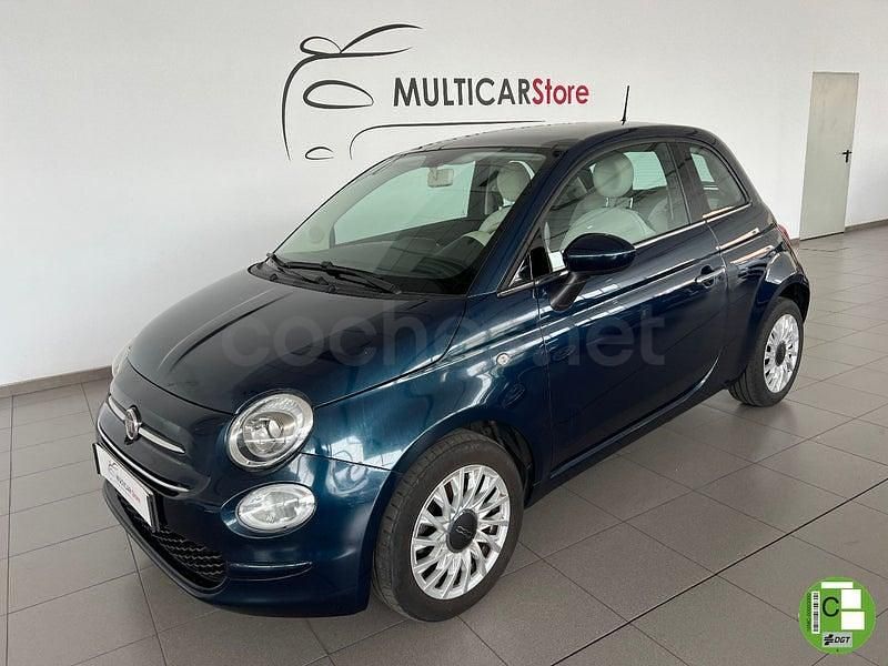 Usado Fiat 500 Lounge 69 CV (50 kW) 2019 Azul Berlina