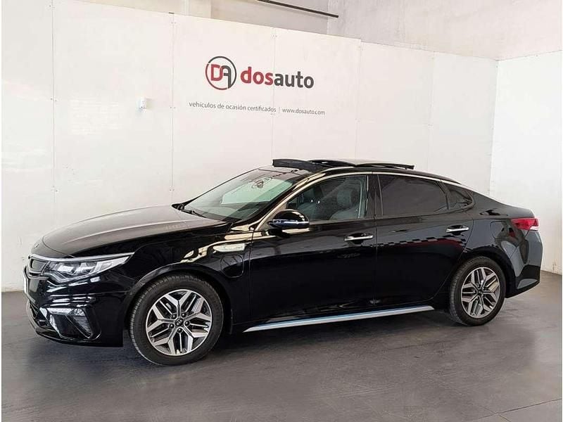 Usado Kia Optima Hybrid 205 CV (150 kW) 2020 Negro Berlina