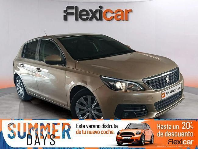 Usado Peugeot 308 Style 130 CV (95 kW) 2018 Beige Utilitario