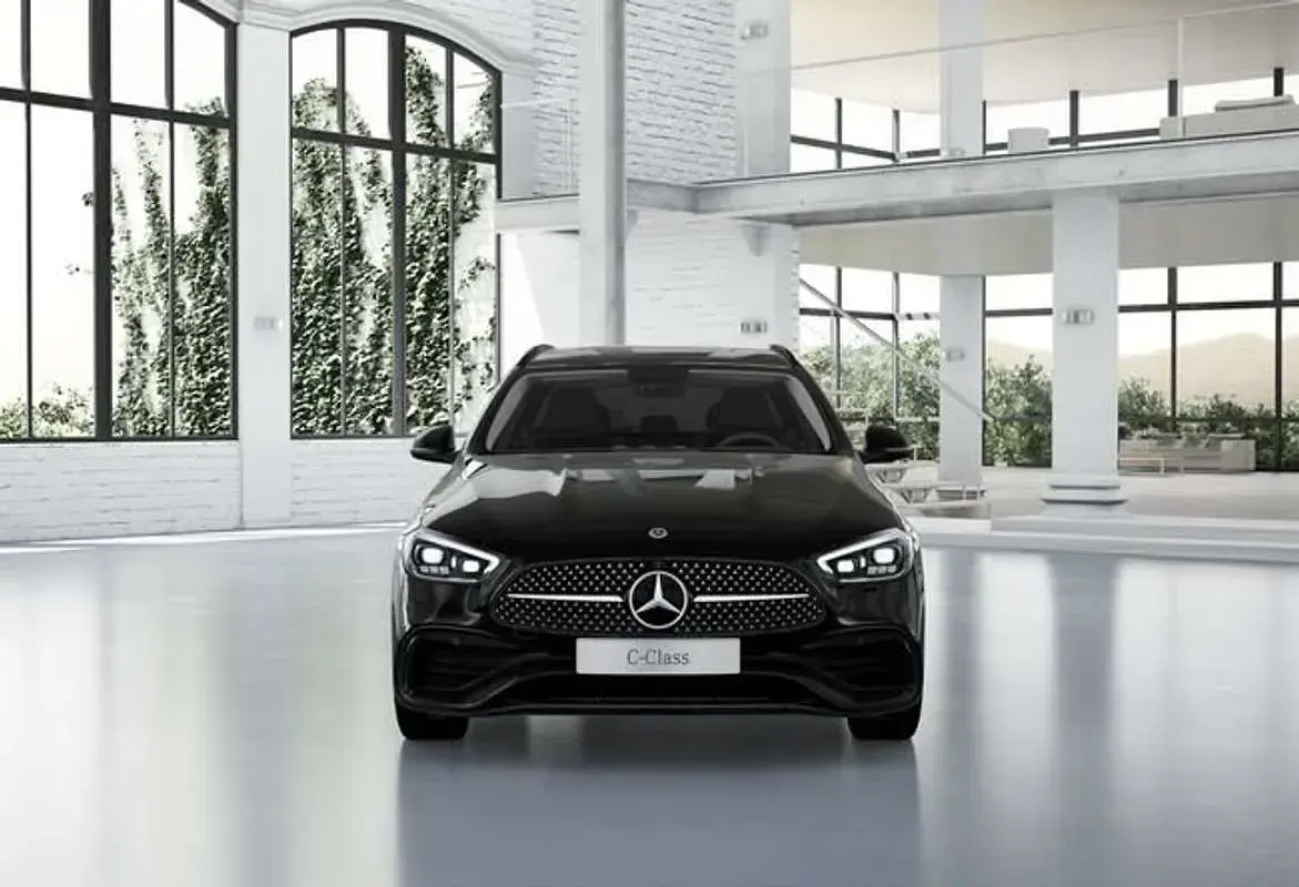 Usado Mercedes C220 199 CV (146 kW) 2022 Negro Familiar