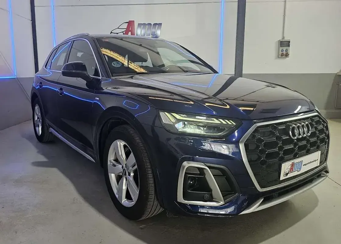 Usado Audi e-tron S-Line 162 CV (119 kW) 2021 Azul SUV
