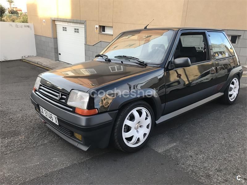 Usado Renault R5 GT 120 CV (88 kW) 1987 Negro Utilitario
