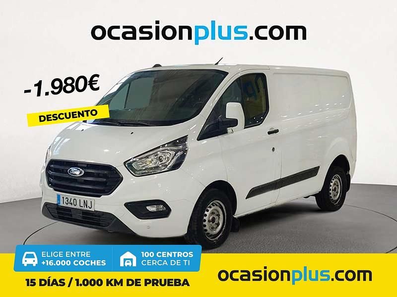 Blanco Usado 2021 Ford Transit Custom Limited Berlina | 21.790 € (Precio justo) - Imagen 1/4