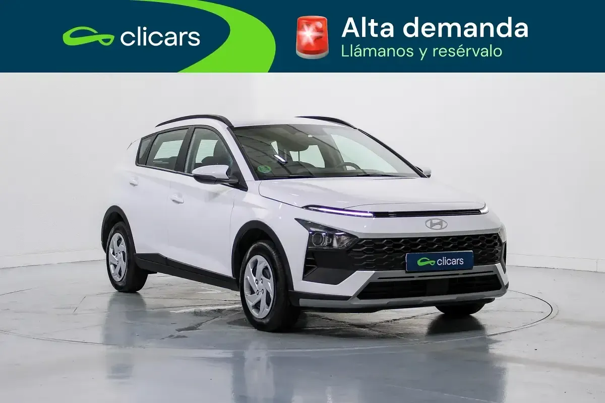 Usado Hyundai Bayon 84 CV (61 kW) 2025 Blanco SUV