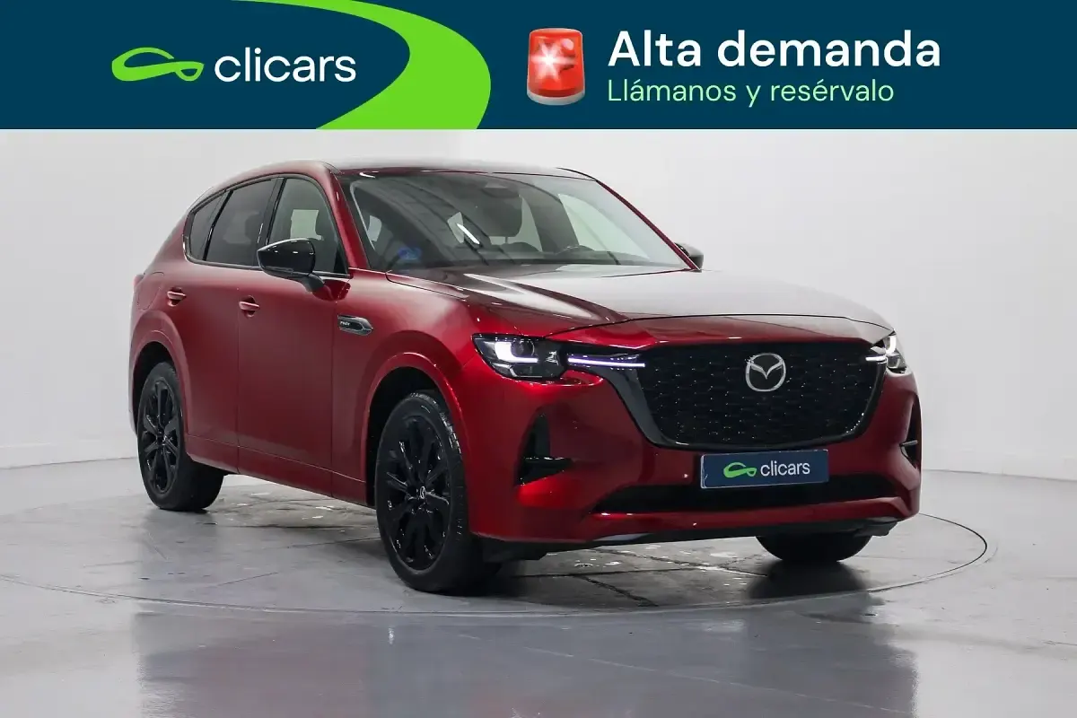 Usado Mazda CX-60 Homura-Line 327 CV (240 kW) 2023 Rojo SUV