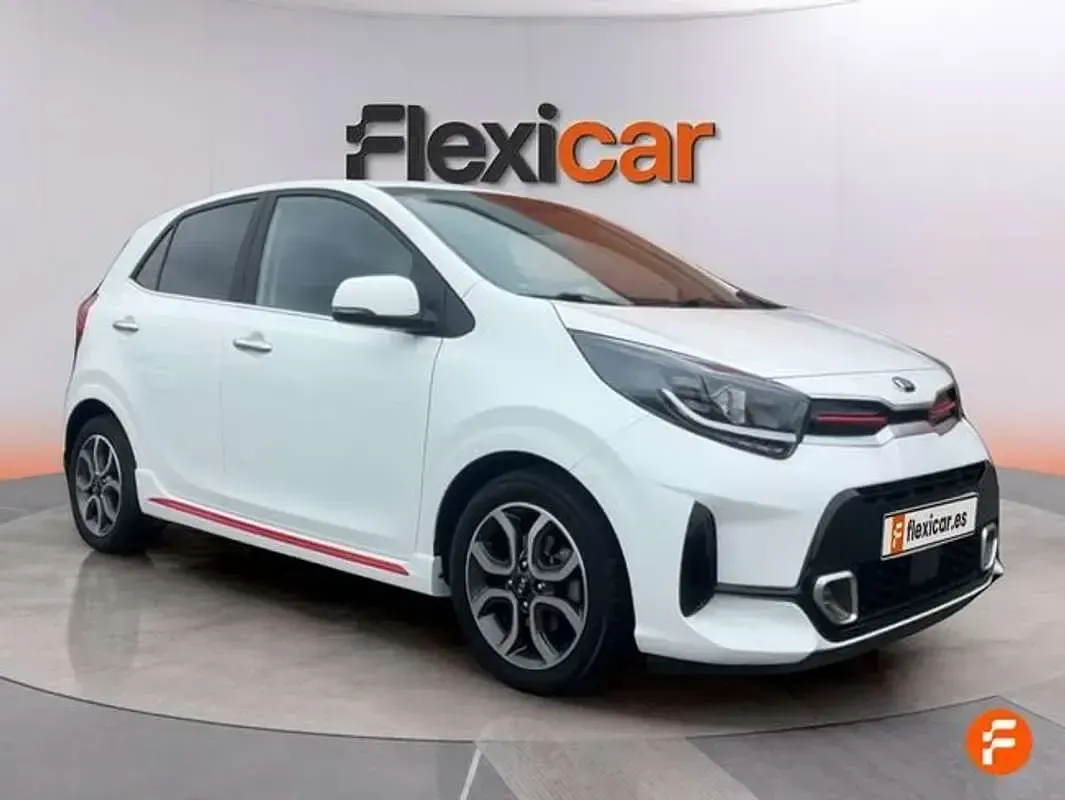 Usado Kia Picanto GT-Line 84 CV (61 kW) 2021 Blanco Utilitario