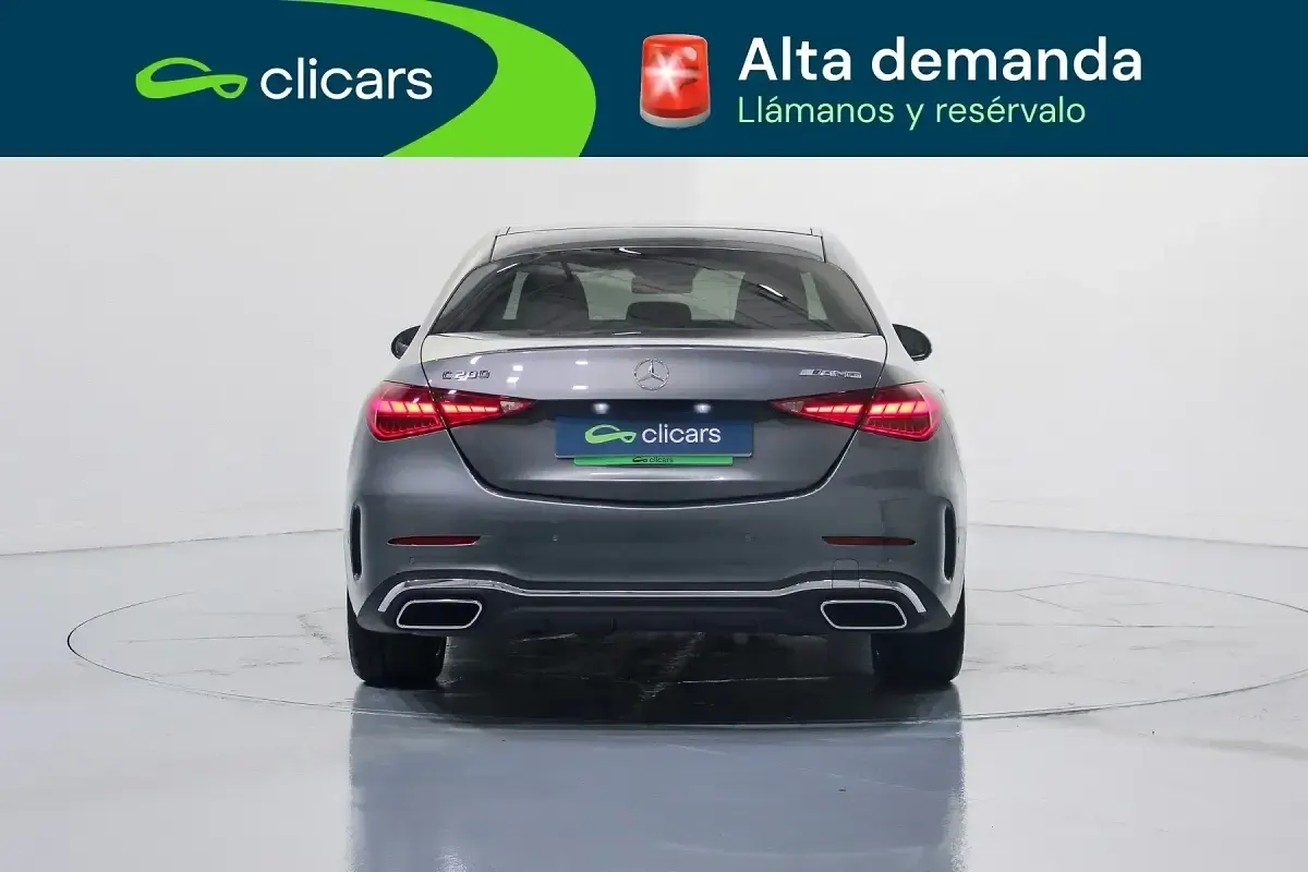 Brugt Mercedes C200 204 HK (150 kW) 2022 Grå Sedan