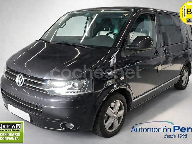 Negro Usado 2013 VW Multivan Highline Van | 24.990 € (Buen precio) - Imagen 1/4