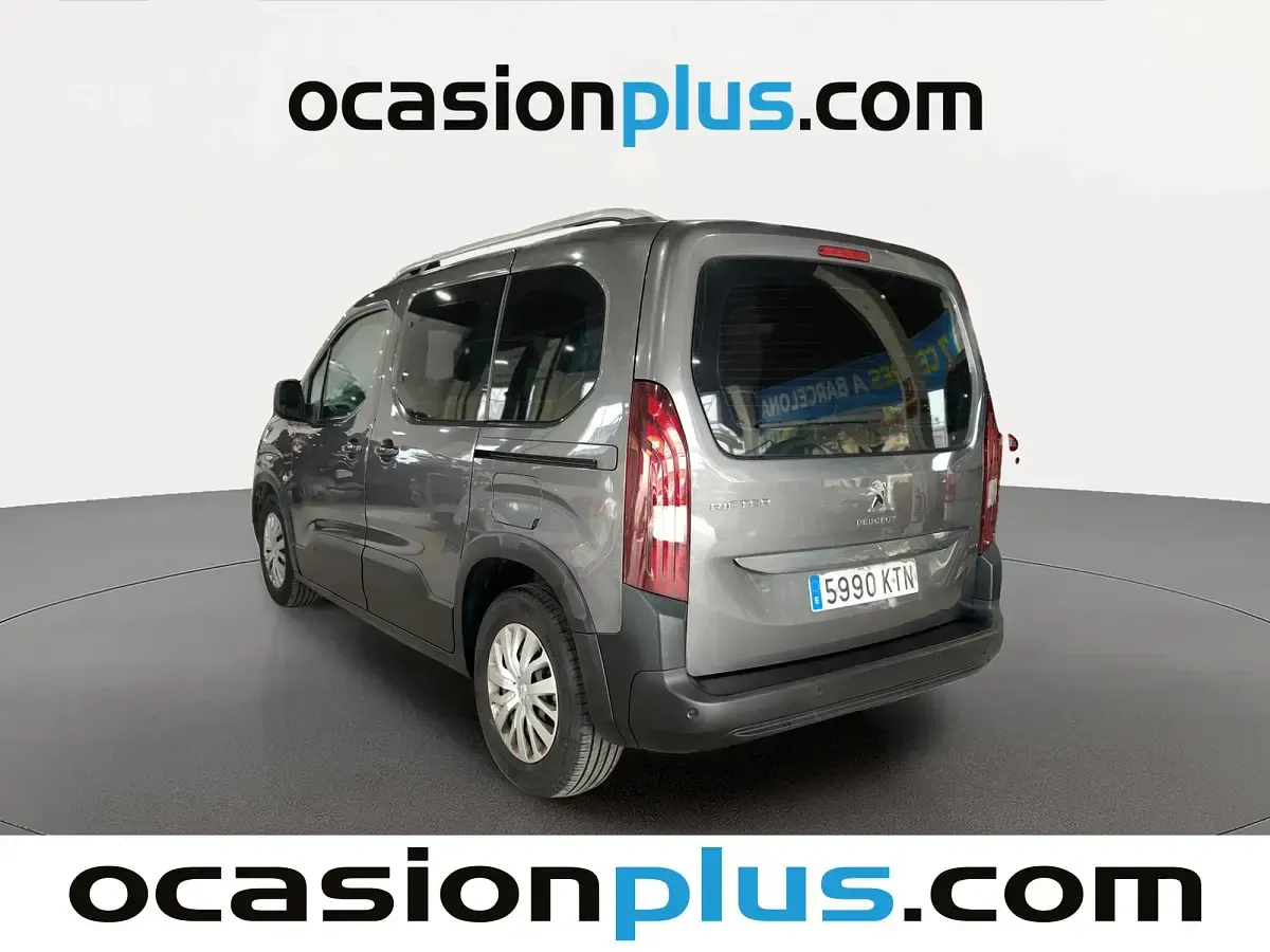 Usado Peugeot Rifter Active 110 CV (80 kW) 2019 Gris plata Monovolumen