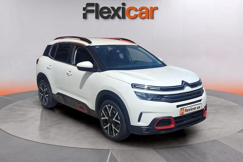 Blanco Usado 2020 Citroën C5 Aircross PureTech SUV | 13.390 € (Precio justo) - Imagen 1/4