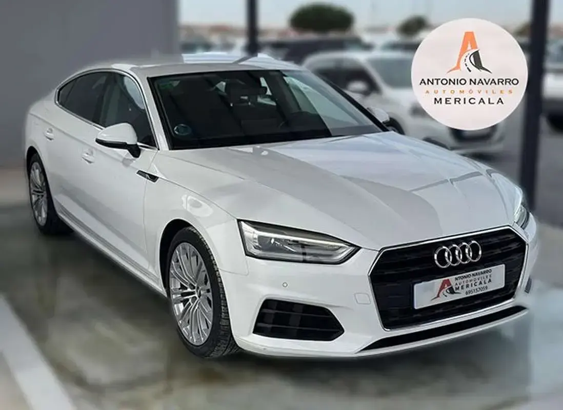 Usado Audi A5 Sportback Advanced 170 CV (125 kW) 2019 Blanco Utilitario